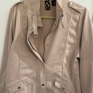 Sportelle, light tan jacket, Great details, XL